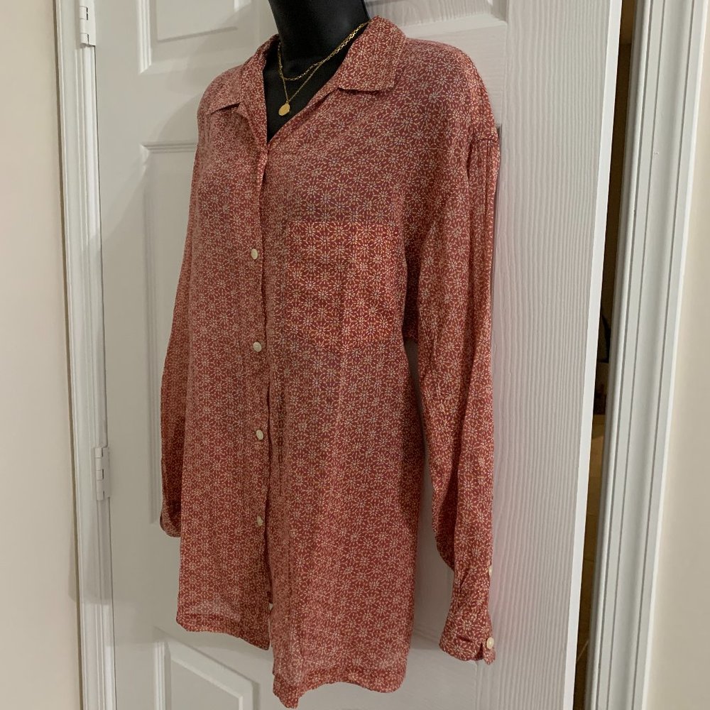 Calvin Klein Sport Women´s Button Down Tunic, Size L